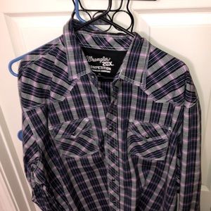 Mens XL Wrangler Advanced Comfort LongSleeve
